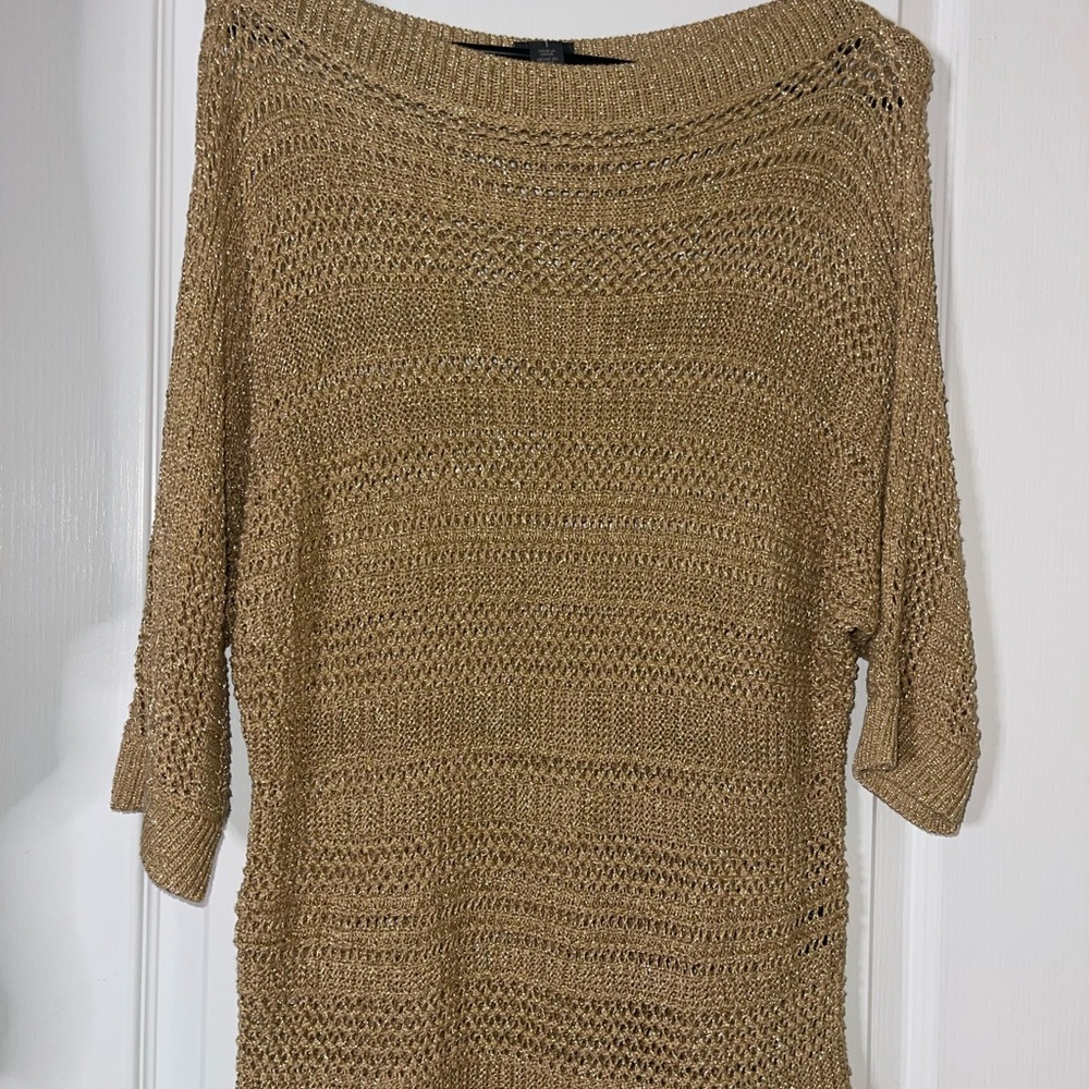 Women's gold Sweater